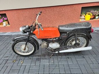 Jawa 23 Mustang bez TP, červený 1.