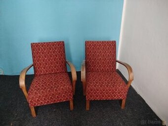 retro křesla za odvoz