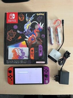 Nintendo Switch OLED Pokémon Scarlet and Violet edice