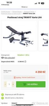 Posilovací stroj TRINFIT Vario LX4