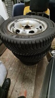5x100 R14 + Zimní pneu 185/60 R14 - Fabia,Polo