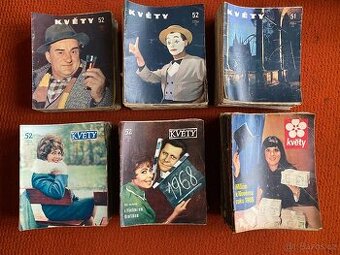 Magazín Květy ročníky 1963 - 1969