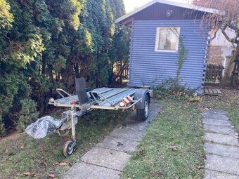 Vozík za auto na motorky Kangaro bržděný