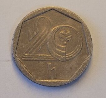 20 Haléř 1993 Hamburg - VZÁCNÁ