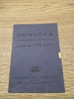 Jawa 175 předválečná příručka