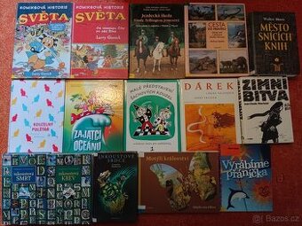 Dětské knihy + pro mládež 4)
