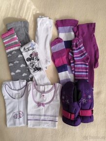 Punčocháče a rukavice vel. 110 - 116