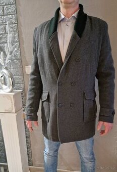 Panský kabát Smog - krásný stav - XL