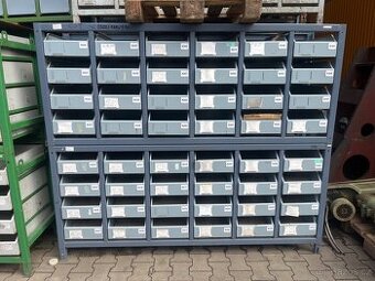 Zásuvkový,šuplíkový regál