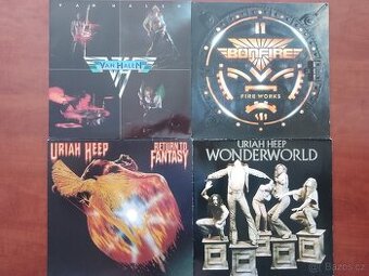 PRODÁM MIX LP -VAN HALEN,BONFIRE,URIAH HEEP...