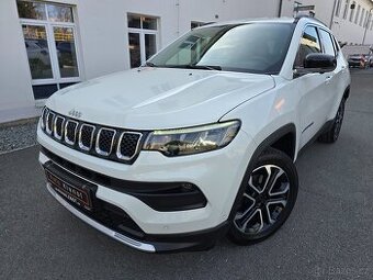 JEEP COMPASS 1.3 110kW LIMITED 2022 KAMERA+NAVI+KŮŽE - DPH
