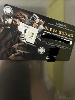 Poukaz pro eshop pro BARBERY