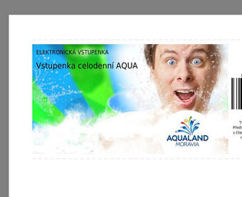 Vstupenky  Aqualand Moravia