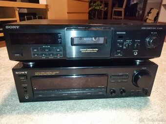 Reciever Sony STR-D265 a Tape deck Sony TC-KE300