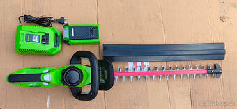 Mountfield Aku plotové nůžky Greenworks G40HT61