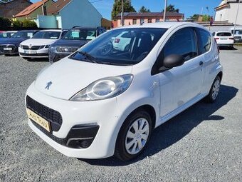 PEUGEOT 107 1.0 VTi 50kW - 1.majitel - koupeno v ČR