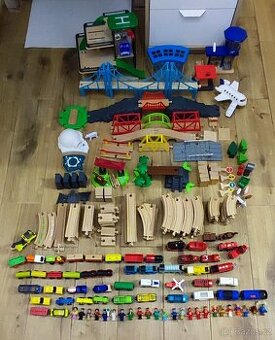 Koleje velká sada s příslušenstvím