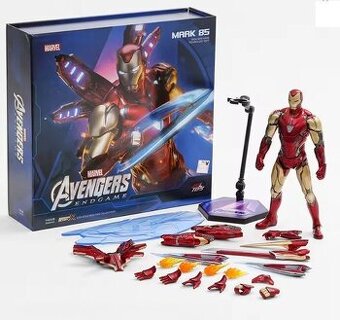 Figurka ZD Toys - Iron Man Mark 85 Nano Technology s LED prv