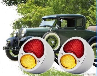 Zadní svítilny pro veterána - blinkr + 2 červené