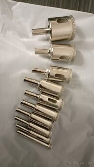 Diamantova korunka, vrták na dlaždice sada