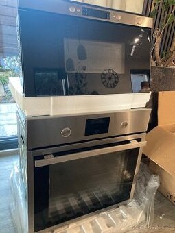 Vestavná trouba + mikrovlnná trouba