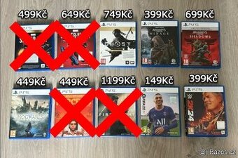 Hry na PlayStation 5 - Super stav, jako nové, neponičené