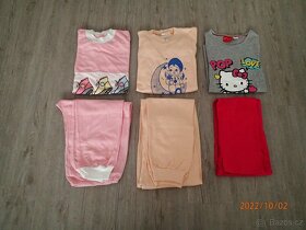 3x nové dívčí pyžamo, vel. 134, 152 a 164