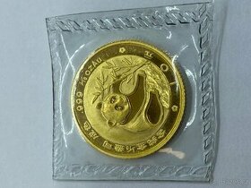 Zlatá mince 1/10 OZ Panda - 1