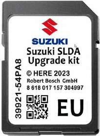 Navigace nejnovější Mapy Suzuki SLDA SD karta Europa 2023/24 - 1