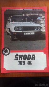 Prospekt Škoda 105 GL