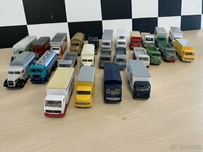 Modely nákladních aut 1:87, značky WIKING, HERPA