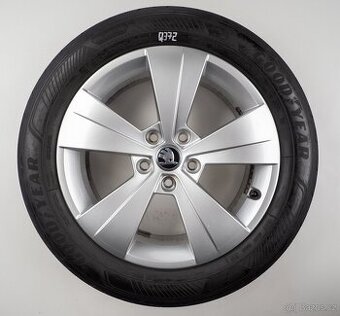 Škoda Superb - Originání 17" alu kola - Letní pneu - 1