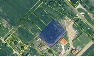 Prodej stavebního pozemku 3652 m², Třebohostice