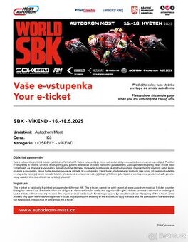 WorldSBK - Autodrom Most