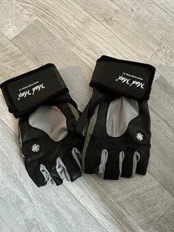 Kožené fitness rukavice
