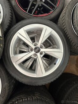 5x100r17 215/45r17 zimní jak nový