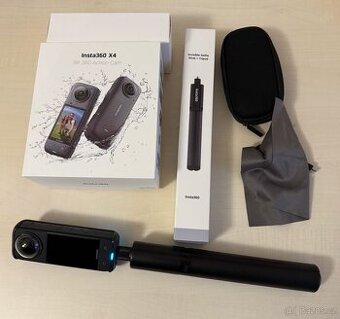 Insta360 X4, Selfie Stick + Tripod, Samsung MicroSDXC 512GB
