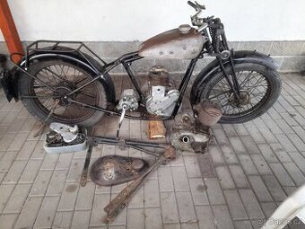Bsa 350 sv l-32 - výměna za Jawa pérák