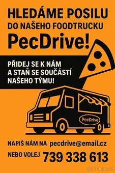 Nabídka práce ve FoodTrucku Bezvěrov