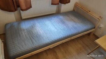Postel Neiden s matrací Agotnes IKEA