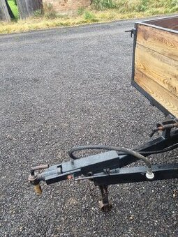 Sklopná vlečka malotraktor tk kobota iskei