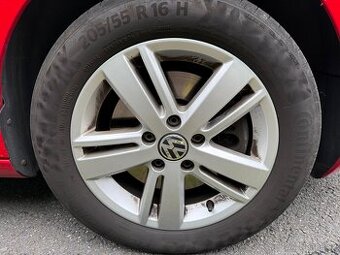 Alu kola 5x112 R16 VW pneu Continental