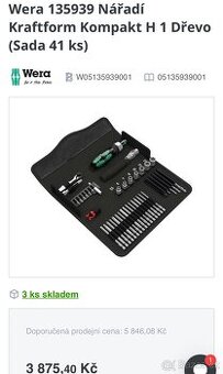 Wera sada na dřevo