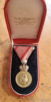 RU Signum Laudis v etui G.A.Scheid, FJI - 1