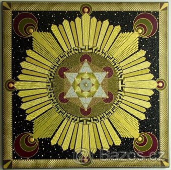Mezi Vesmírem a Zemí 80x80 cm