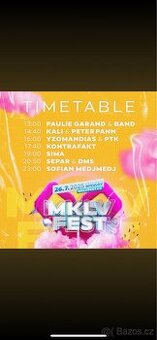 Vstupenka MKLV Fest 2025 - 1