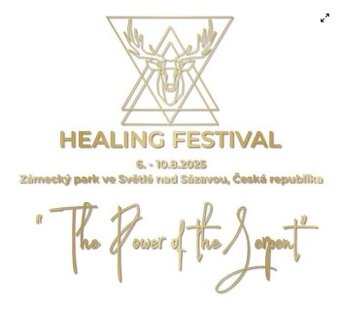 Vstupenka na Healing Festival s místem pro stan
