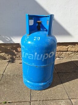 Plynová propanbutanová láhev 10 kg. Prázdná