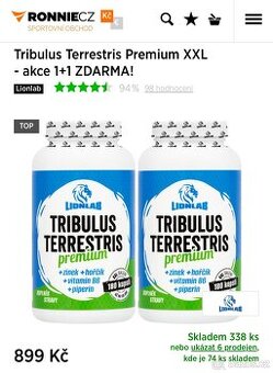 Tribulus Terrestris Premium - nové balení