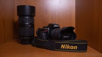 Nikon D5100 + 2 objektivy a příslušenství